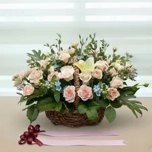 이지플라워 꽃바구니 엔들리스 생일 축하 꽃배달 선물