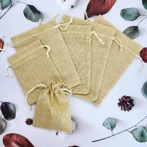 [룽스]이너 린넨 소형 이너파우치 화장품 메쉬