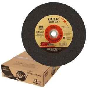 절단날 25장 케이원 절단석 12인치 내경 25.4 BB-12 305mm