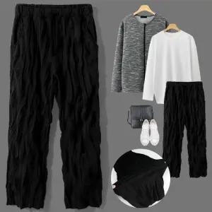 [엠엔씨][MNC] 웨이브 와이드핏 링클팬츠 (MDLP480NT)