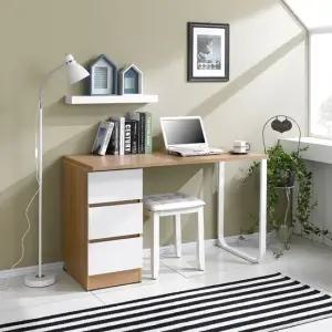 클리브C 1200 LPM 모던 스틸 서랍 책상 세트 DF905631