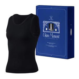 글램모먼트 포맨 코어 슬림 바디수트, 블랙, M, 1개