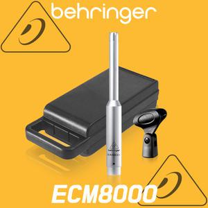 베링거 ECM8000 유선마이크 무지향성 측정용 콘덴서 마이크