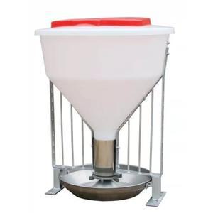 목장 배식통 사료 급여기 원형 자동 사슴 대형 배식대