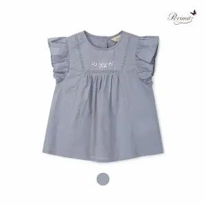 [보리보리/페리미츠]프릴소매블루블라우스(P2521B350_13)