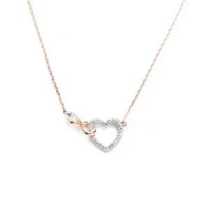 [스와로브스키] 5518865 Infinity 인피니티 하트 목걸이