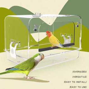 새욕조 대형 조류용 목욕탕 세면 샤워 앵무새 케이지 제품