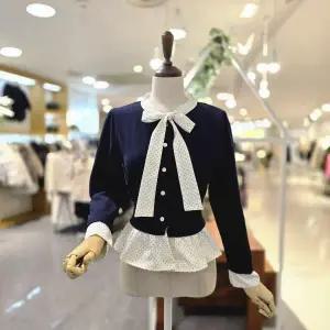 [대구백화점] [멜로디가든]잔땡리본 블라우스(M26S2B171)