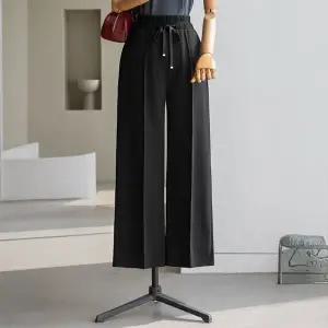 (안나앤플러스) 레터 핀턱 밴딩 팬츠[팬츠DSD72] 빅사이즈