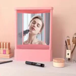 무반전 거울 화장 탁상 정방향 침실 메이크업