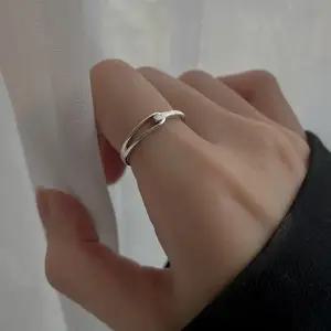 S925 크링 곡선 세미포인트 링세트 데일리반지 ringset 반지 실버반지