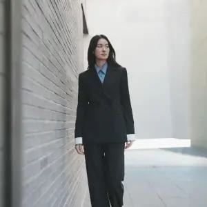 [모르간]26SS 스트라이프 재킷+팬츠