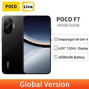 브랜드+ POCO F7 5G 스냅드래곤 8세대 4 NFC 6500mAh 배터리 6.83인치 1.5K AMOLED 50MP 카메라 OIS