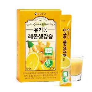 보뚜 유기농 레몬 생강즙 12박스(168포)