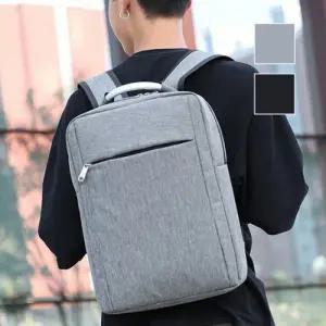 깔끔한 베이직 디자인 앞 포켓 노트북 남여공용 백팩