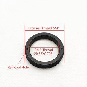 RMS To SM1 어댑터 링 내부 나사산 20.32x0.706 현미경 광학 액세서리
