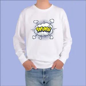 맨투맨 남여공용 말풍 감탄사 말풍선 하트 특수문자 OMG 그림선택