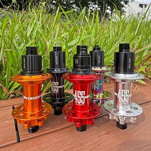 쿠저 455 부스트 리어 120클릭 MTB 허브 HG XD MS 8 11 12단 32홀 CR-MO 스틸 액슬 5x141mm QR 12x148 E-바