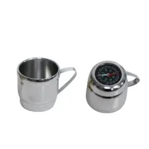 나침반 등산컵 스텐레스 130ml 캠핑컵 차박 물컵 술잔 feO9+1wjy