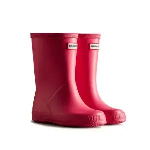 [백화점 정품] 토박스 [헌터] 키즈 퍼스트 클래식 레인부츠 푸시아 (HTKCE2TSFK11)