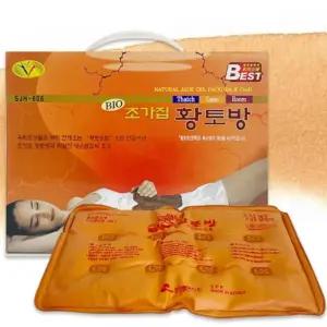 초가집 온열 어깨 황토 찜질팩 냉온 찜질 마사지팩