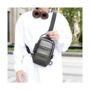 남친 숄더백 캐주얼 크로스백 가죽 오토바이 겸 패피5