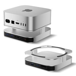 BENFEI M4 도크, NVMe SSD 인클로저가 있는 스탠드, & Pro용 4K 디스플레이포트 허브 (2024), 10Gbps 1 x USB C 및 A 3.2, 5Gbps 3 3.0, SD /TF 170 MB /s