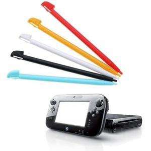 Wii U 게임패드 콘솔 스타일러스용 2PCS 플라스틱 터치스크린 스타일러스 펜 교체 키트(2PCS 블루)