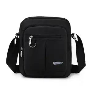 [룽스]스포츠크로스백 외출 깔끔 블랙 크로스백