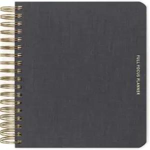 마이클 하얏트의 풀 포커스 가죽 코일 플래너 - 연간 목표 설정 집중력 향상 압도 제거 가장 큰 달성을