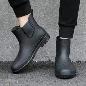 [룽스]어반 앵클 패션부츠 레인부츠 3컬러 레인13