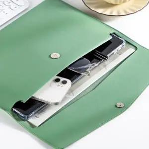 [룽스]서류 파일 지퍼 파우치 가방 문서보관 A4