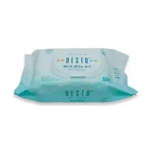 산도깨비 베스토 물티슈 퓨어 100매 물휴지 캡형