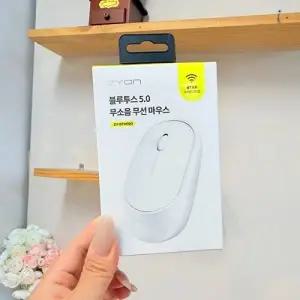 ( )자이온5.0 무소음 무선 마우스 화이트 ZY-BTM900