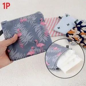 [룽스]미니 미니파우치 여성용품 파우치 지퍼형