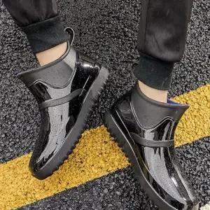 [룽스]대비 짧은 장화 방수 레인부츠