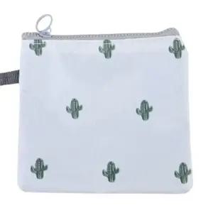 [룽스]생리대 지퍼파우치 화장품수납함 포켓 사각