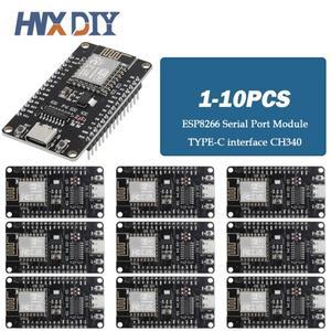 1-10pcs ESP8266 직렬 포트 wifi 모듈 NodeMCU Lua V3 사물 인터넷 개발 보드 TYPE-C 인터페이스 CH340