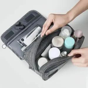 [룽스]세면도구 파우치 손잡이형 수납 여행용
