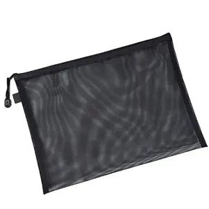 [룽스]메이크업 파우치 블랙색상 A4사이즈