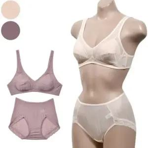 [라일리여성언더웨어] Rly ZF 부직포 풀컵 팬티 브라 후크 노와이어 감각