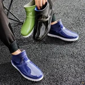 [룽스]레인부츠 여름 신발 발목 방수