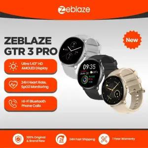 Zeblaze GTR 3 Pro 음성 통화 스마트 워치, AMOLED 디스플레이, 316L 스테인리스 스틸 프레임, 피트니스 추