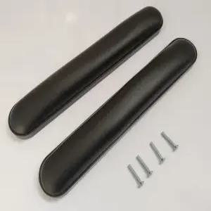 유니버설 14인치 풀 암 패드 듀티 길이(14인치) 휠체어 및 운송 의자 패드(하드웨어 포함) 교체용 비닐