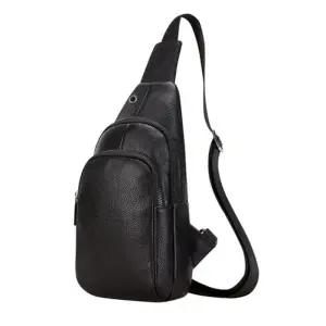 비지니스 출장 여행 남성 슬링백 메신저백 가죽 가방