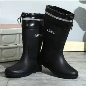 [룽스]어반 하이패션 남성 중목 레인부츠