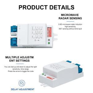 DIYMORE 8G 레이더 센서 모듈 AC220 DIP 감지기 스위치 240V 동작
