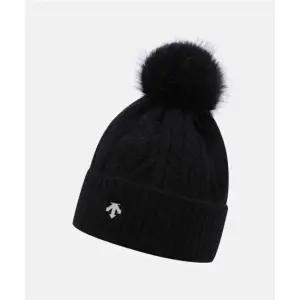 데상트 우먼스 방울 비니 블랙 SQ422SKCO4 SQ422SKCO4_BLK0 280313