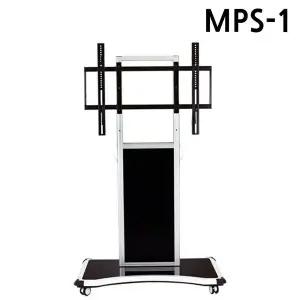 [알티피아]마운트피아 TV 모니터 스탠드 이동형 MPS-1 (65-90in) (실버) 거치대