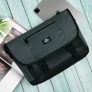 포켓 메신저백 무지 남녀 가방